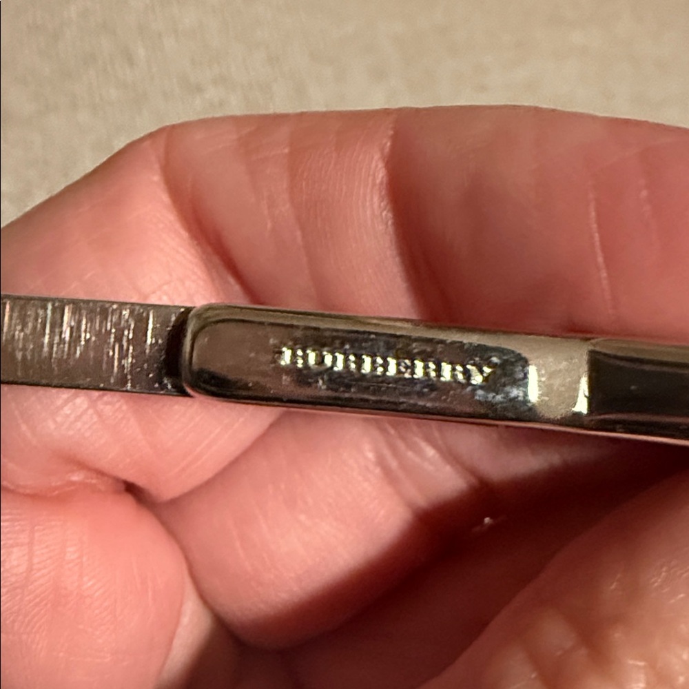 Burberry Silver Authentic Tie Clip - image 3